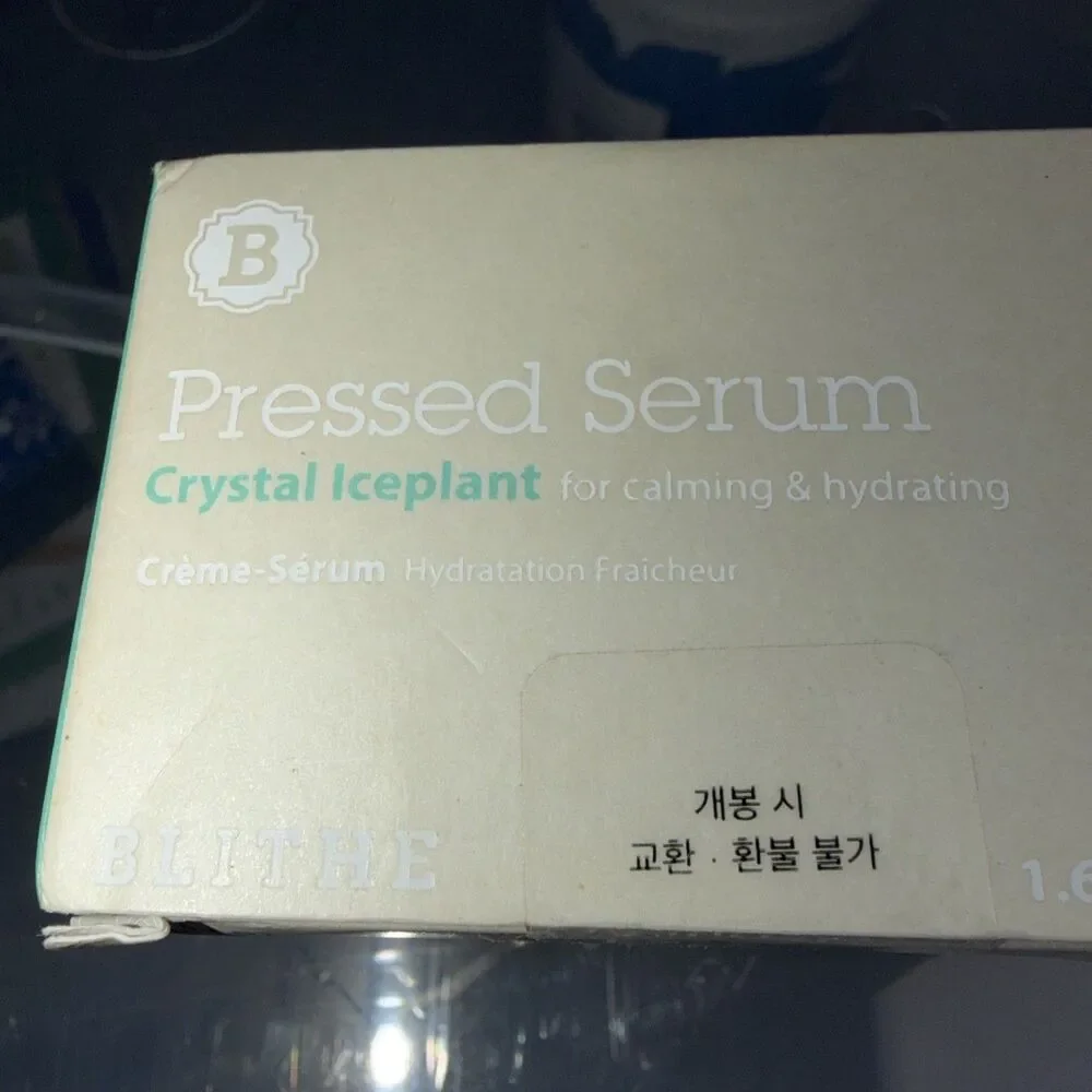 Blithe Pressed Serum Crystal Iceplant 27mL .91 Fl Oz Rare SCENT!  Sealed 8-25-26